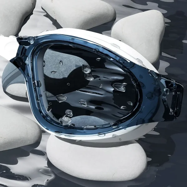 Swimming Goggles Cap Adult HD Anti Fog Swimming Goggles Set Waterproof Silicone Swim Glasses with Earplugs Anti-UV Swim Eyewear