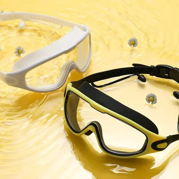 Swimming Goggles For Adult Men And Women High-Definition Waterproof And Anti Fog Electroplating Large Frame Swimming Goggles