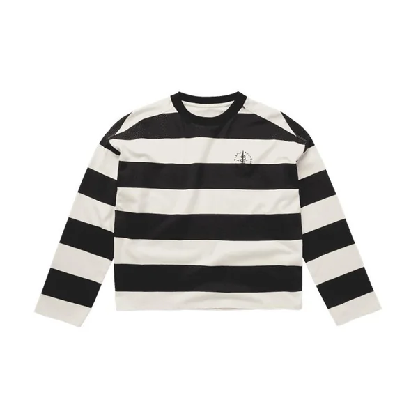 Tee shirt femme MYSTIC The Stripe Tee Black
