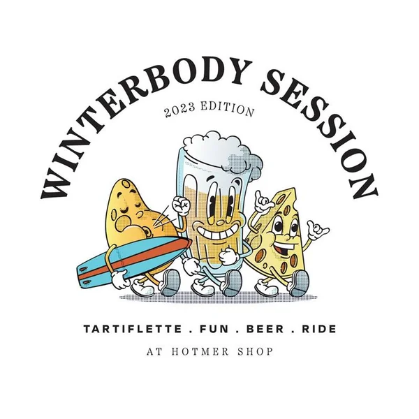 Tee shirt Hotmer Winterbody Session Tartiflette 2023