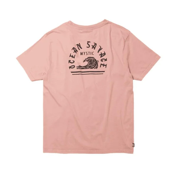 Tee shirt MYSTIC Moonwash Tee Soft Coral