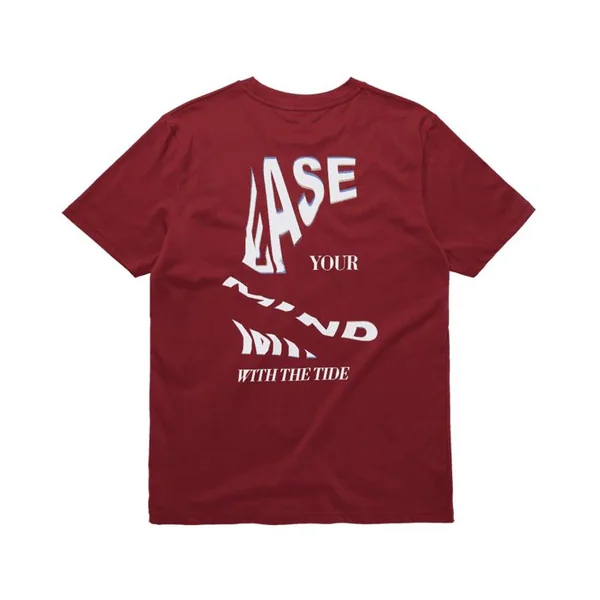 Tee shirt MYSTIC Twisted Tee Merlot