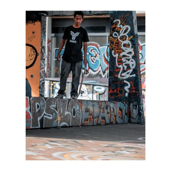 Tee shirt TRIGGER Ride Noir