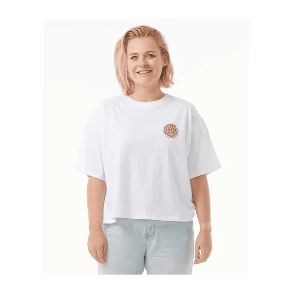 Teeshirt femme RIPCURL Icons Of Surf Heritage Tee 2 White