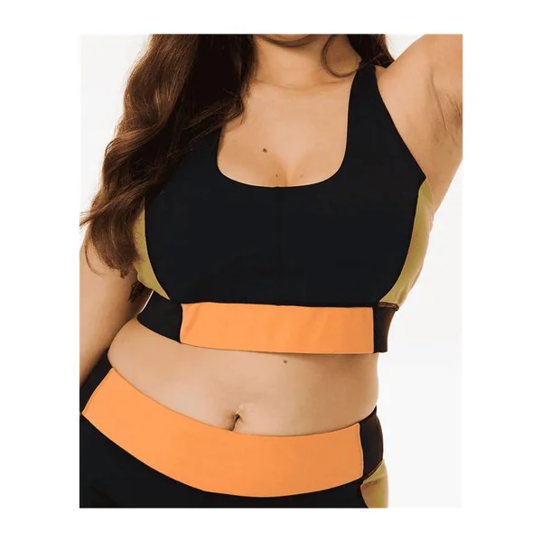 Teeshirt femme RIPCURL Rss Valley Block Crop Black