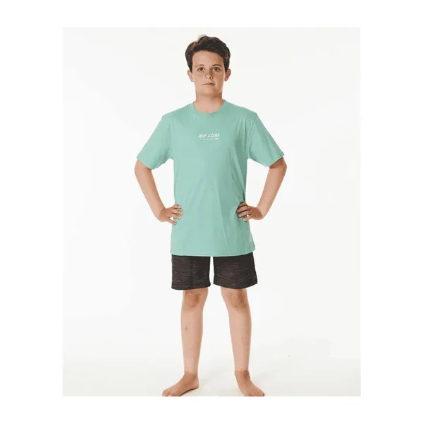 Teeshirt junior RIPCURL Pure Surf Art Tee -Boy Dusty Green 14