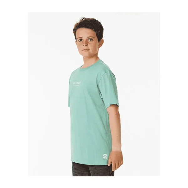 Teeshirt junior RIPCURL Pure Surf Art Tee -Boy Dusty Green 14