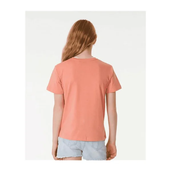 Teeshirt junior RIPCURL Surf Spray Standard Tee -Girl Coral