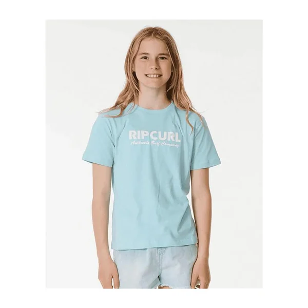 Teeshirt junior RIPCURL Surf Spray Standard Tee -Girl Light Blue