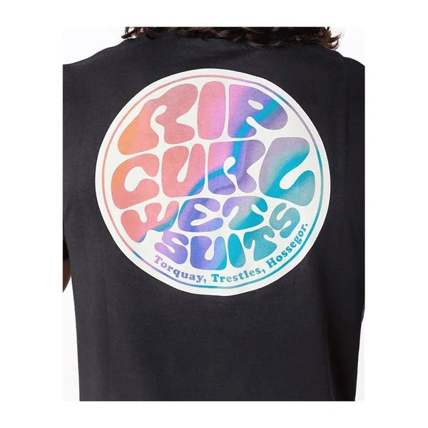 Teeshirt RIPCURL Passage S/S Tee Washed Black