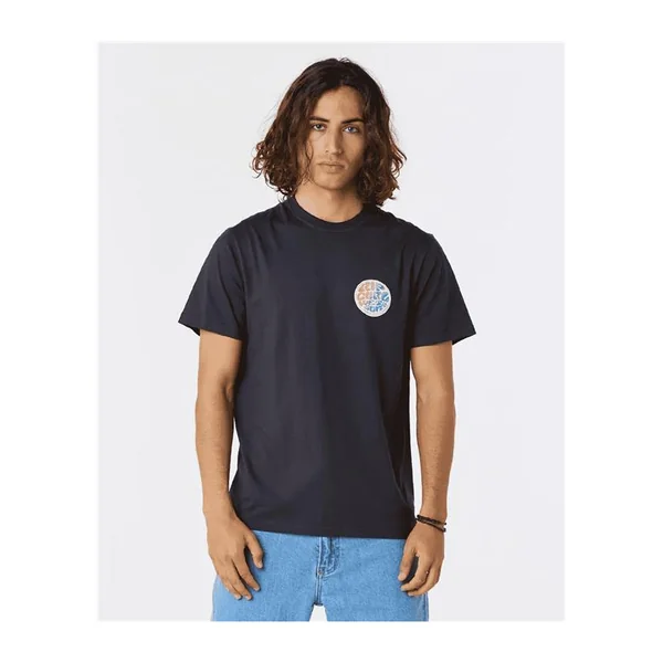 Teeshirt RIPCURL Passage S/S Tee Washed Black