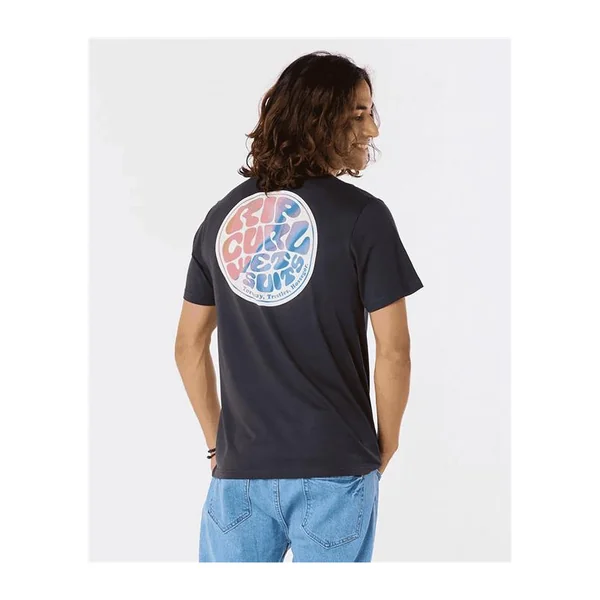 Teeshirt RIPCURL Passage S/S Tee Washed Black