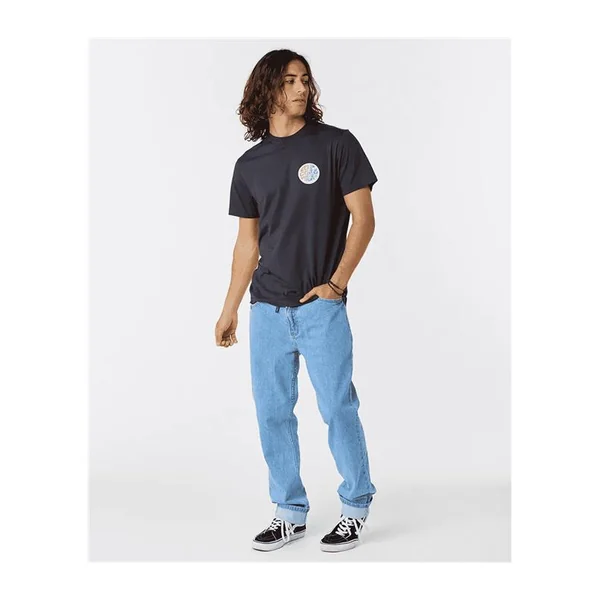Teeshirt RIPCURL Passage S/S Tee Washed Black