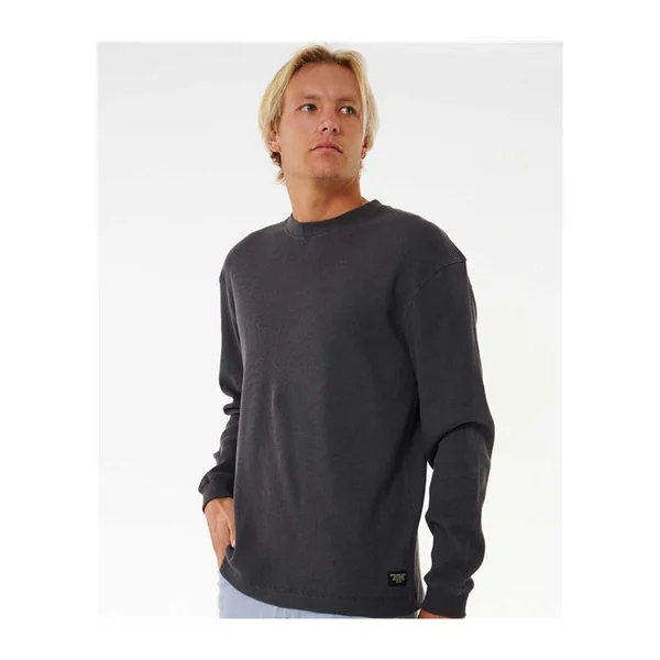 Teeshirt RIPCURL Quality Surf Products Ls Tee Washed Black