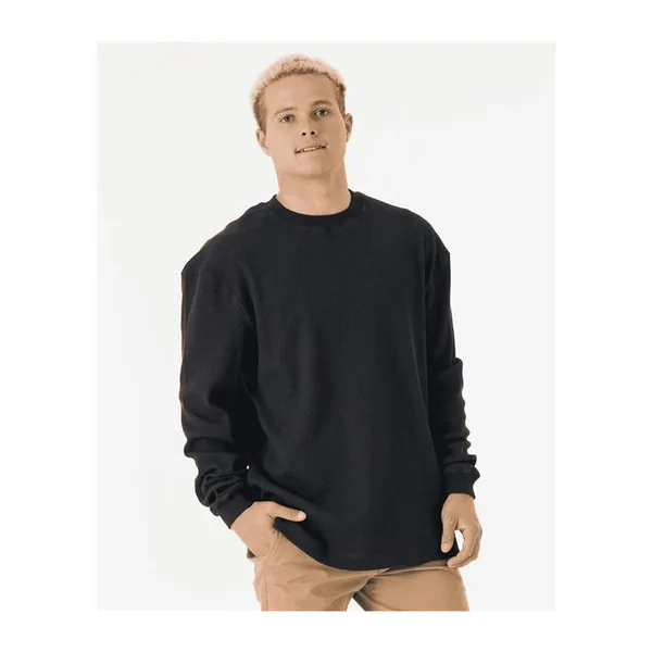 Teeshirt RIPCURL Quality Surf Products Ls Tee Washed Black