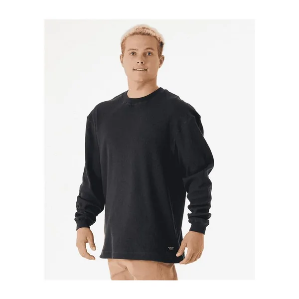 Teeshirt RIPCURL Quality Surf Products Ls Tee Washed Black