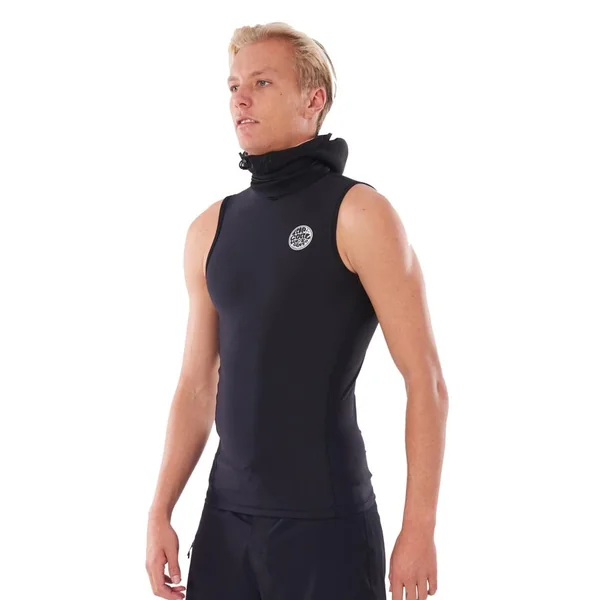 Top Manches Courtes Rip Curl Top Néoprène Hooded Vest 0.5mm