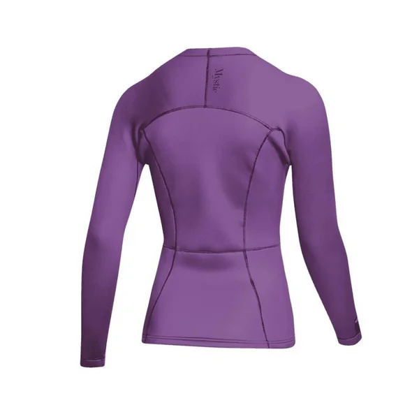 Top néoprène femme MYSTIC Lunar L/S 2mm Sunset Purple