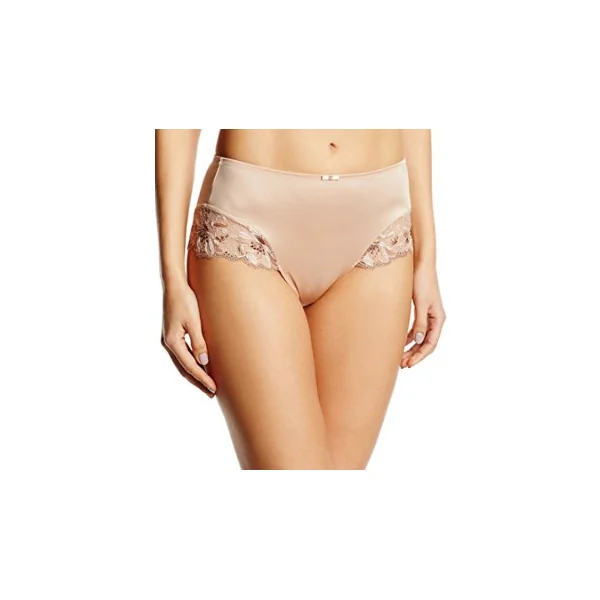 Triumph - Culotte haute Beige Doré Large Modern Bloom