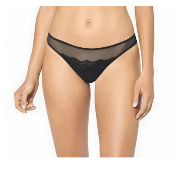 Triumph - Lace Spotlight String Noir Small