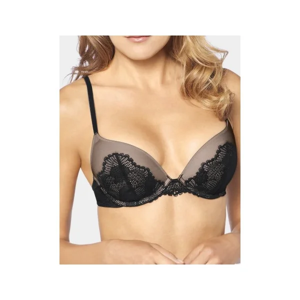 Triumph - S.G avec armatures Push-Up Lace Spotlight 32 (70) B Noir