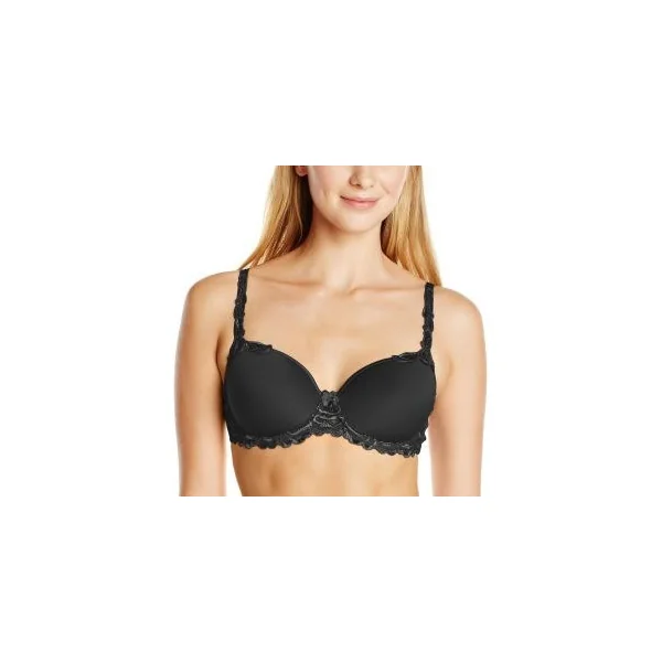 Triumph - Soutien-gorge avec armature 40 (90) F Noir Modern Finesse