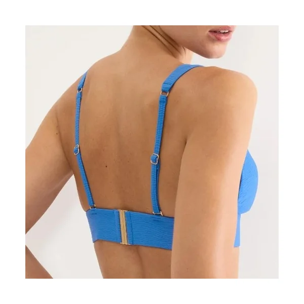 Triumph Swimwear Summer Dune bleu haut de bikini préformé