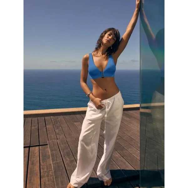 Triumph Swimwear Summer Dune bleu haut de bikini préformé