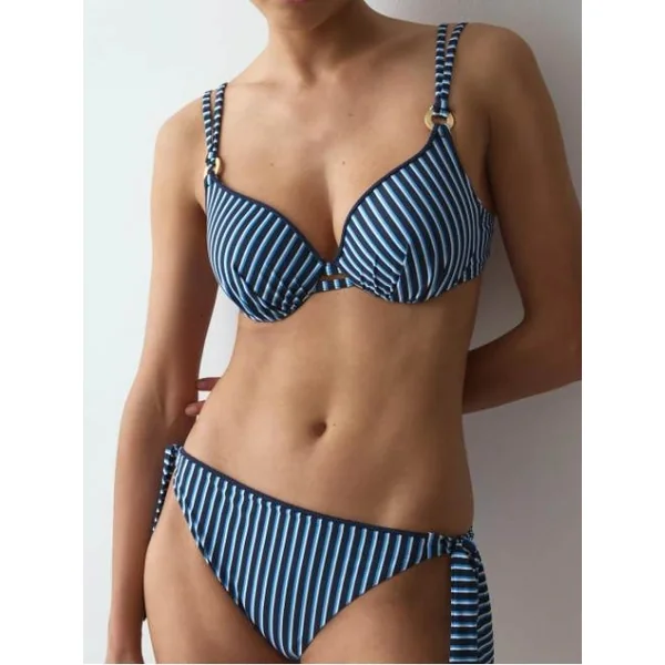 Triumph Swimwear Summer Twist bleu marine haut de bikini préformé