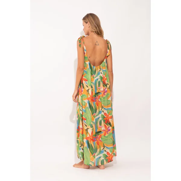 Tropical Long Dress Chiara