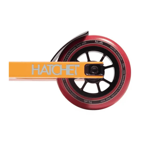 Trottinette freestyle NORTH Hatchet Orange/Noir