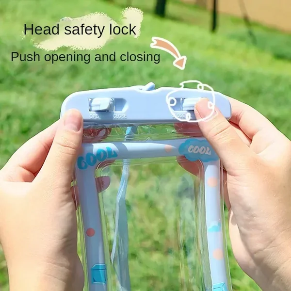 Universal Waterproof Phone Pouch with PVC Airbag Underwater – Touchscreen Case for Swim and Diving 도매 Льготы