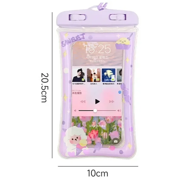 Universal Waterproof Phone Pouch with PVC Airbag Underwater – Touchscreen Case for Swim and Diving 도매 Льготы