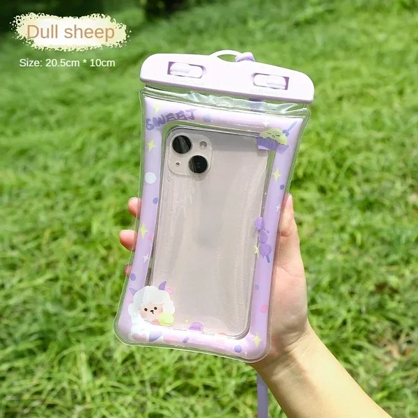 Universal Waterproof Phone Pouch with PVC Airbag Underwater – Touchscreen Case for Swim and Diving 도매 Льготы