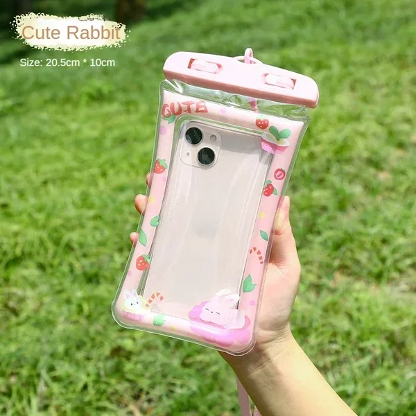 Universal Waterproof Phone Pouch with PVC Airbag Underwater – Touchscreen Case for Swim and Diving 도매 Льготы