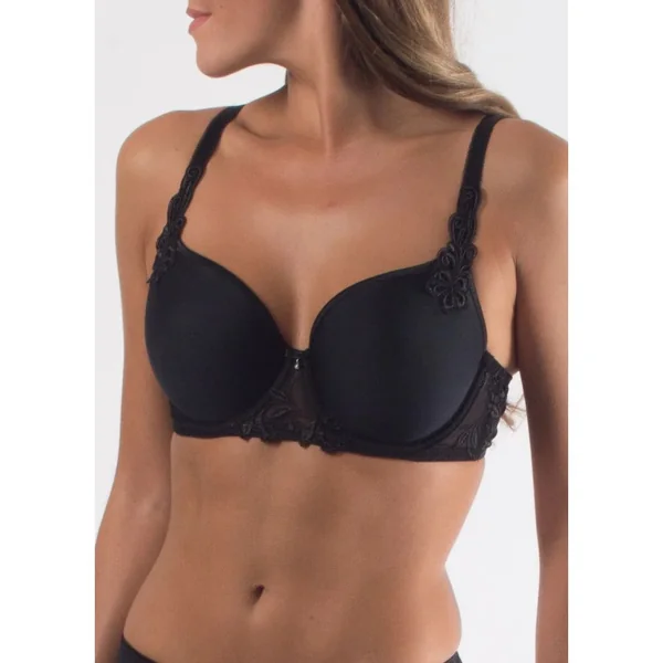 Volage - Soutien-gorge spacer avec cerceau et broderie 42 (95) D Noir