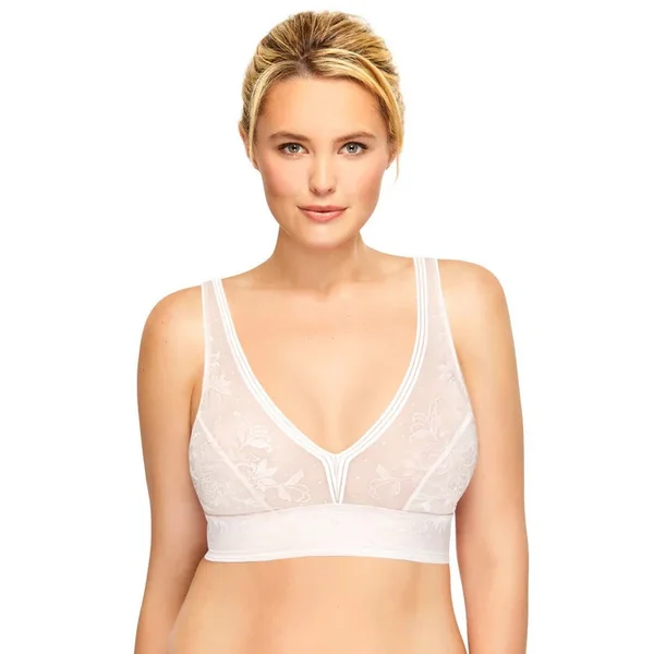 Wacoal - Bralette ''Net Effect'' 34 (75) Reg Blanc