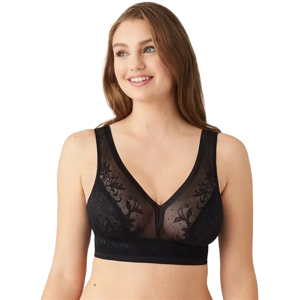 Wacoal - Bralette ''Net Effect'' 42 (95) Reg Noir