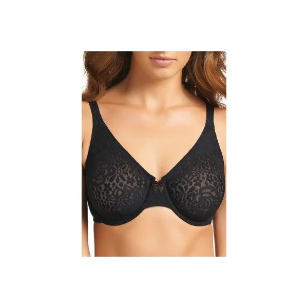 Wacoal - Soutien-gorge avec armatures 36 (80) G Noir Visual Effects