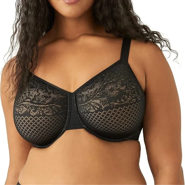 Wacoal - Soutien-gorge minimizer avec armatures 34 (75) G Noir Visual Effects