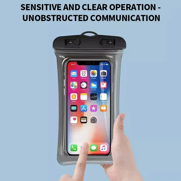 Waterproof Phone Pouch Drift Diving Swimming Bag Underwater Dry Bag Case Cover For Phone Water Sports Beach Pool Skiing 6 inch
